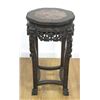 Image 1 : Chinese Marble Inset Pedestal Stand
