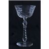 Image 5 : Set of Cut Glass Stemware