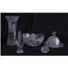 Image 1 : Group Lot of Cut Glass Pieces