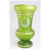 Image 1 : Green Glass Vase