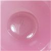 Image 3 : Pink Bristol Glass Covered Jar with Underplate