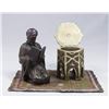 Image 2 : Vienna Style Bronze Arab Inkwell