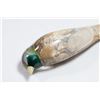 Image 2 : Mixed Marble Orb on Stand & Two Mixed Marble Birds