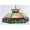 Image 1 : Slag Glass Ceiling Fixture