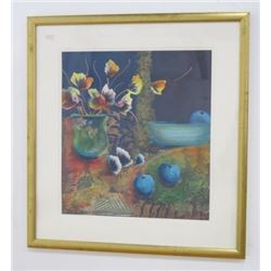 Lee White, Abstract Floral Still Life