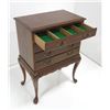 Image 3 : Cherrywood Queen Anne Style Silver Chest