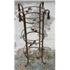 Image 1 : Gilt Metal 3-Tier Tassle Table