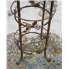 Image 3 : Gilt Metal 3-Tier Tassle Table