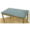 Image 2 : Louis XVI Style Marble Top Painted Table