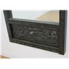 Image 3 : 19th C. Chinese Style Ebonized Wood Wall Mirror