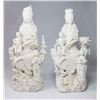 Image 1 : Pair Chinese Porcelain Guan Yin