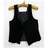 Image 1 : G?ssi Black Velvet Damask Pattern Corset Top