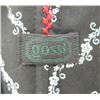 Image 2 : G?ssi Black Velvet Damask Pattern Corset Top