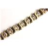 Image 2 : 14K Yellow Gold & Diamond Bracelet