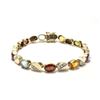 Image 2 : Two 14K Yellow Gold & Diamond Bracelets
