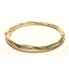 Image 1 : 14K Yellow Gold Bangle Bracelet