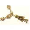Image 2 : 14K Yellow Gold & Pearl Bracelet with Tassle