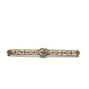 Image 3 : 10K Bar Pin w/ Diamond Chip & Elephant Necklace