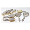 Image 1 : Group Lot of 8 Sterling Silver Vanity Items