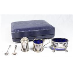 Partial Sterling Silver Condiment Set