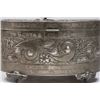 Image 3 : Sterling Silver Footed Etrog Box