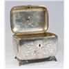 Image 2 : French Silver Footed Box