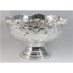 Large Silverplated Punch Bowl