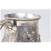 Image 2 : 19th Century English Sterling Silver Repousse Mug