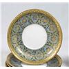 Image 2 : Sterling Silver Mounted Limoges Demitasse Set