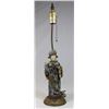 Image 1 : Asian Pottery Figure Mounted as Lamp
