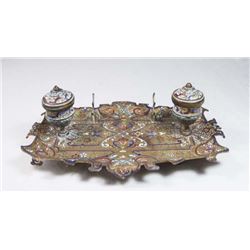 French Orientalist Style Inkwell