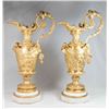 Image 1 : Pair Gilt Bronze Ewers