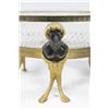 Image 2 : 19th Century Bronze & Crystal Figural Centerpiece