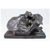 Image 1 : Solon Hannibal Borglum Bronze, "Blizzard"