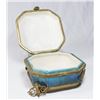 Image 2 : S?vres Blue Porcelain Hinged Dresser Box