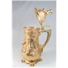 Image 1 : Art Nouveau Style Bronze Figural Stein