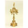 Image 2 : Pair Bronze 4 Light Candelabra with Snuffer