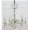 Image 1 : Victorian Style 8 Light Cut Glass Chandelier