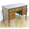 Image 2 : Louis XV Style Raised Kneehole Desk.