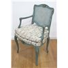 Image 2 : Pair Paint Decorated Cane Back Chairs