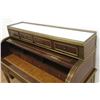 Image 3 : Louis XVI Style Walnut Cylinder Roll Top Desk