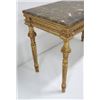 Image 4 : Pair Marble Top Carved Console Tables