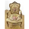 Image 3 : Pair of French Carved Walnut Needlepoint Armchairs