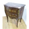 Image 1 : Louis XV Style Marble Top Marquetry Commode