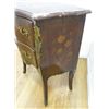 Image 5 : Louis XV Style Marble Top Marquetry Commode