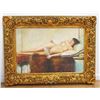 Image 2 : Modern Oil on Canvas, Reclining Nude