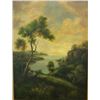 Image 1 : Coastal Village Oil on Board