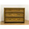 Image 1 : John Stuart Oak 3-Drawer Dresser