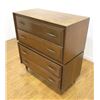 Image 2 : Hungerford Walnut 2 Part Chest of Drawers