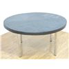 Image 1 : Slate Top Chrome Table
